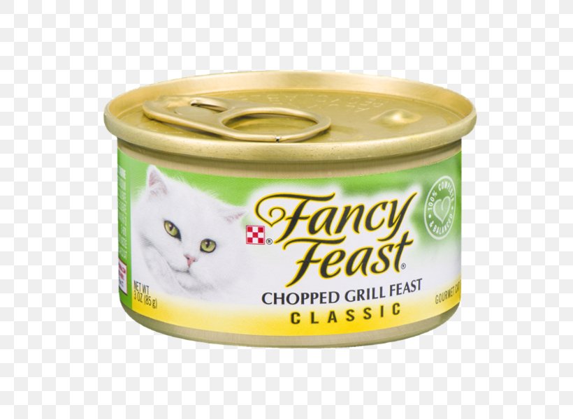 Cat Food Fancy Feast Gourmet Kitten Tender Canned Food Fancy Feast Gourmet Kitten Tender Canned Food, PNG, 600x600px, Cat Food, Cat, Cat Supply, Chicken As Food, Fancy Feast Download Free
