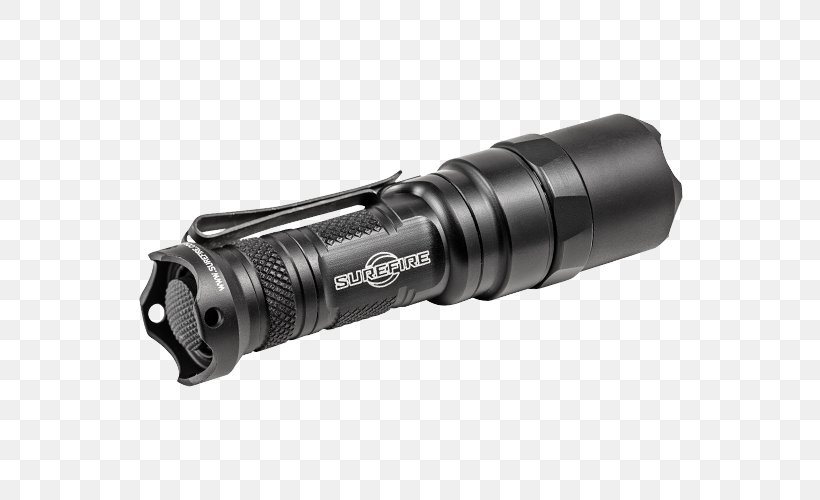 Flashlight SureFire E1D LED Defender Light-emitting Diode, PNG, 700x500px, Light, Cree Inc, Dive Light, Flashlight, Hardware Download Free