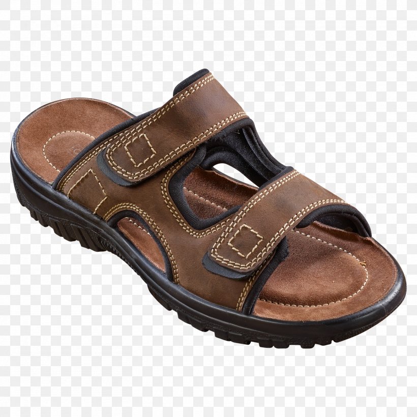 Slide Leather Sandal Shoe Walking, PNG, 1615x1615px, Slide, Brown, Footwear, Leather, Outdoor Shoe Download Free