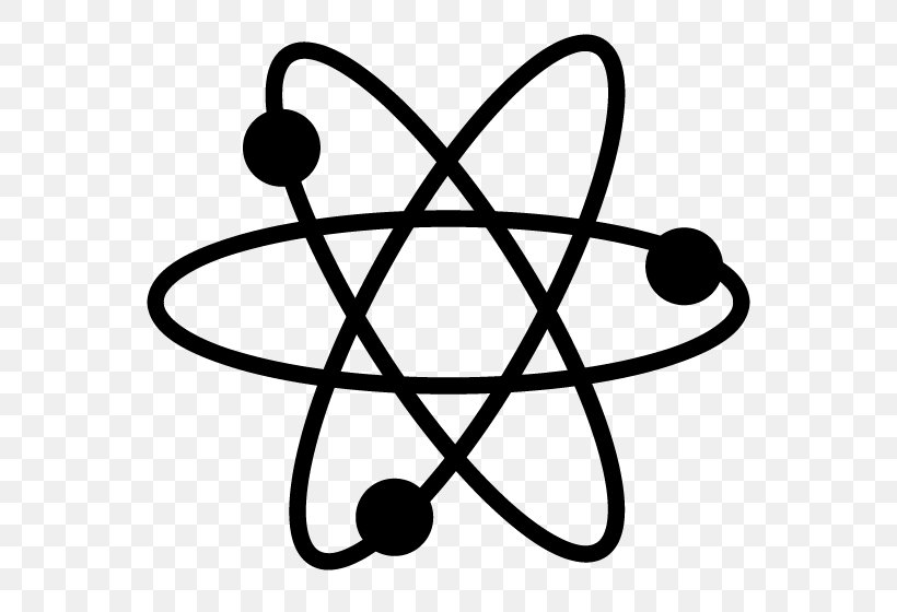 Atomic Nucleus Clip Art, PNG, 600x560px, Atom, Artwork, Atomic Mass, Atomic Nucleus, Black And White Download Free