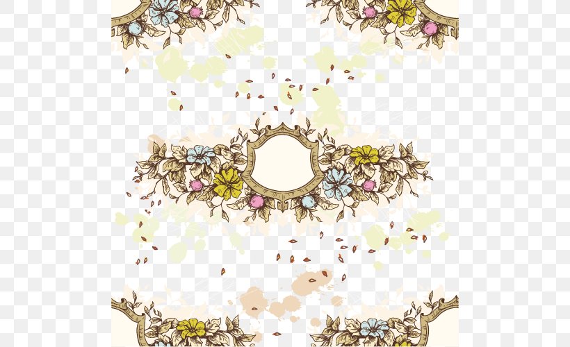 Download Adobe Illustrator Shading Computer File, PNG, 500x500px, Shading, Body Jewelry, Concepteur, Flora, Floral Design Download Free