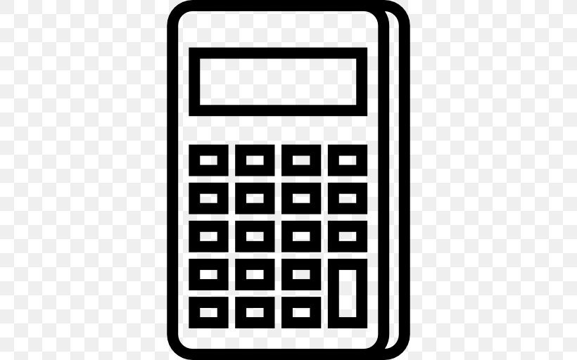 Mathematics Calculator Calculation Computer Software, PNG, 512x512px, Mathematics, Apple, Area, Black And White, Calculation Download Free