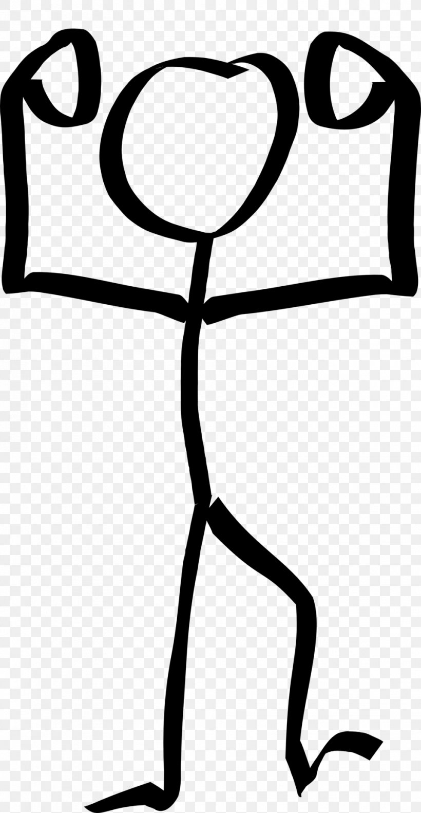 Stick Figure Clip Art, PNG, 958x1849px, Stick Figure, Area, Art, Artwork, Black And White Download Free