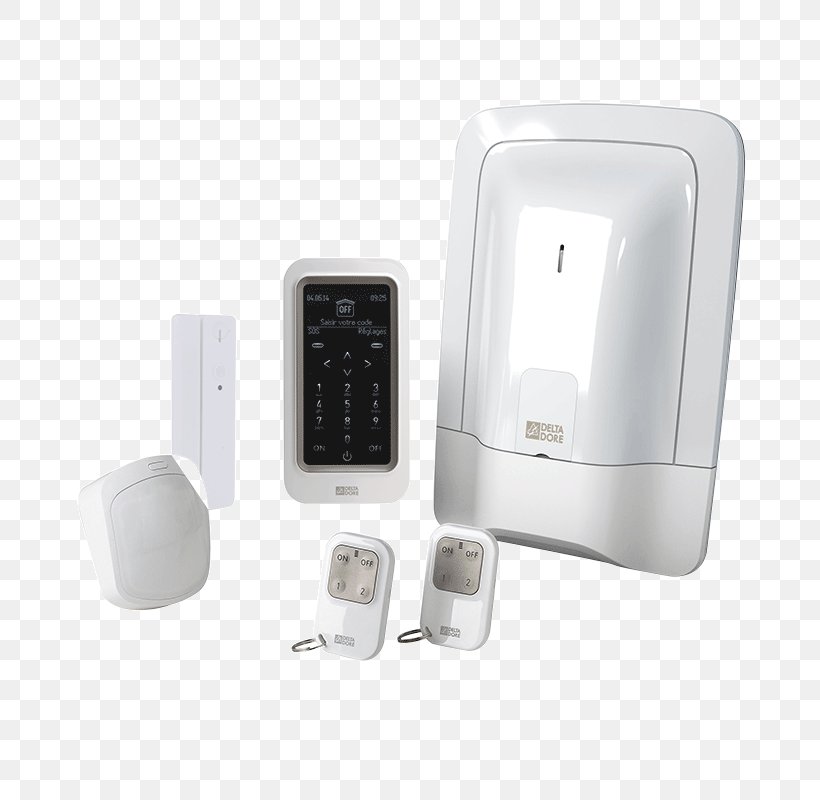 Alarm Device Security Alarms & Systems Safety Siren Trespass, PNG, 800x800px, Alarm Device, Closedcircuit Television, Delta Dore Sa, Electronics, Hardware Download Free