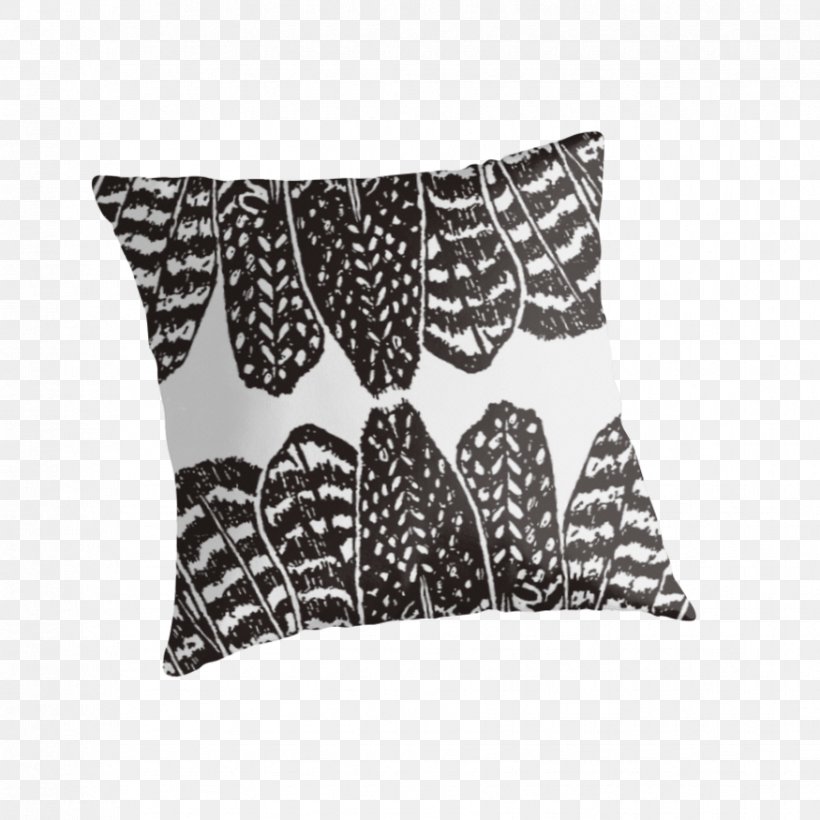 Cushion Throw Pillows IPhone 6 Feather, PNG, 875x875px, Cushion, Black, Black And White, Black M, Feather Download Free
