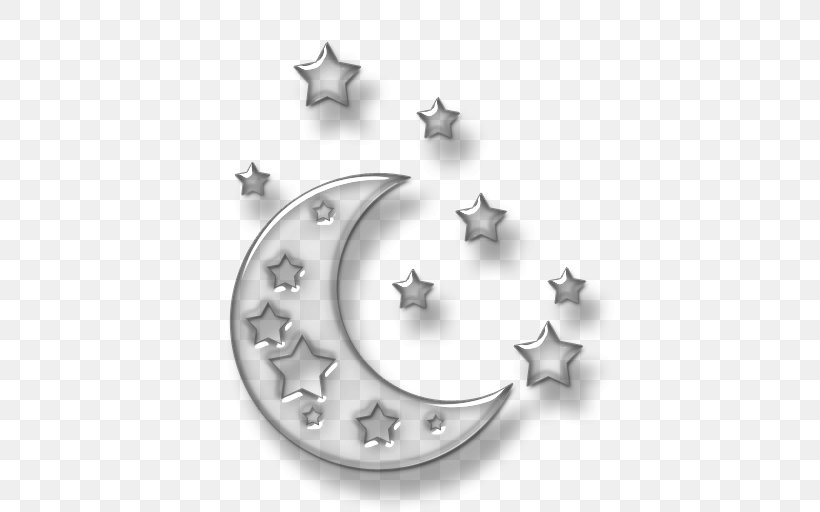 Moon Star Lunar Phase Astronomy Desktop Wallpaper, PNG, 512x512px, Moon, Astronomical Object, Astronomy, Black And White, Body Jewelry Download Free