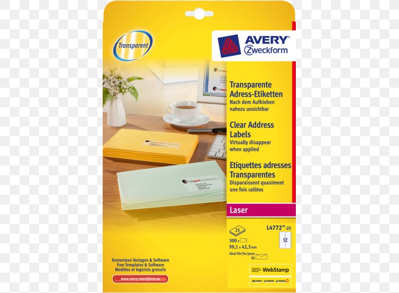 Adhesive Label Avery Dennison Template Paper, PNG, 741x602px, Label, Adhesive Label, Avery Dennison, Box, Brand Download Free