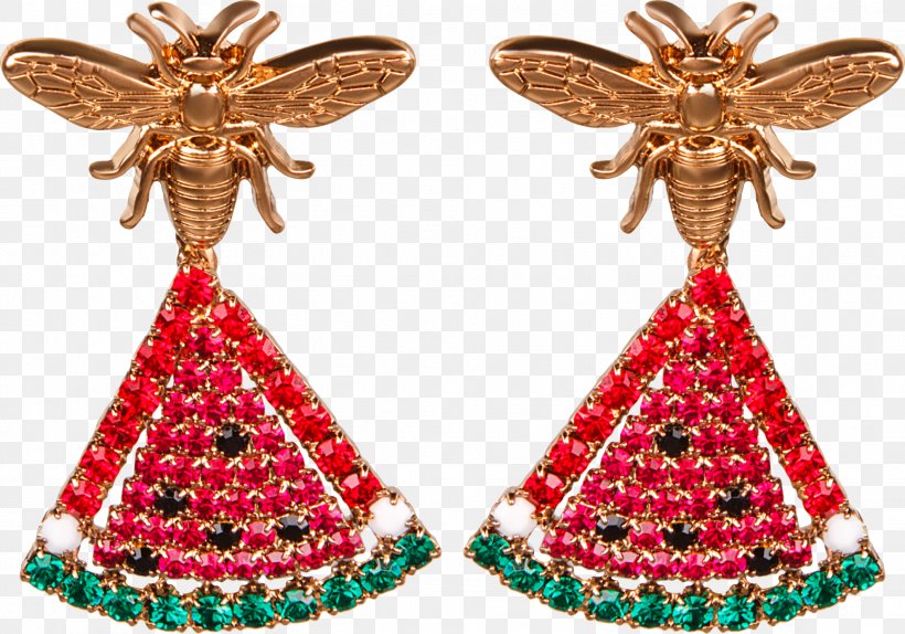 Earring Christmas Ornament Jewellery Christmas Tree Bee, PNG, 1979x1386px, Earring, Bag, Bee, Charms Pendants, Christmas Download Free