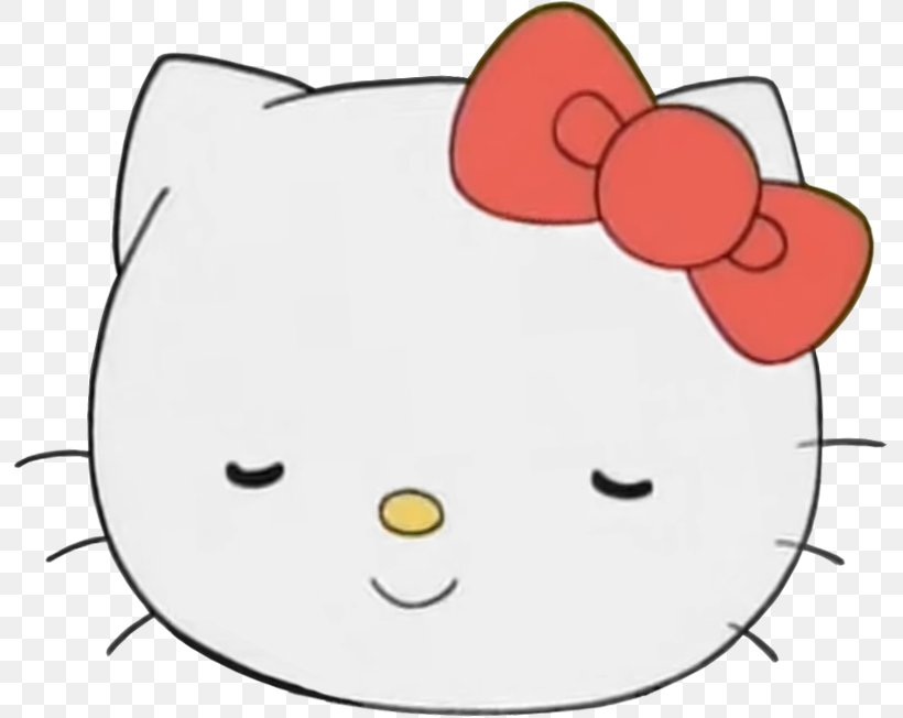 Hello Kitty Sanrio Puroland Snout Eye, PNG, 797x652px, Watercolor, Cartoon, Flower, Frame, Heart Download Free