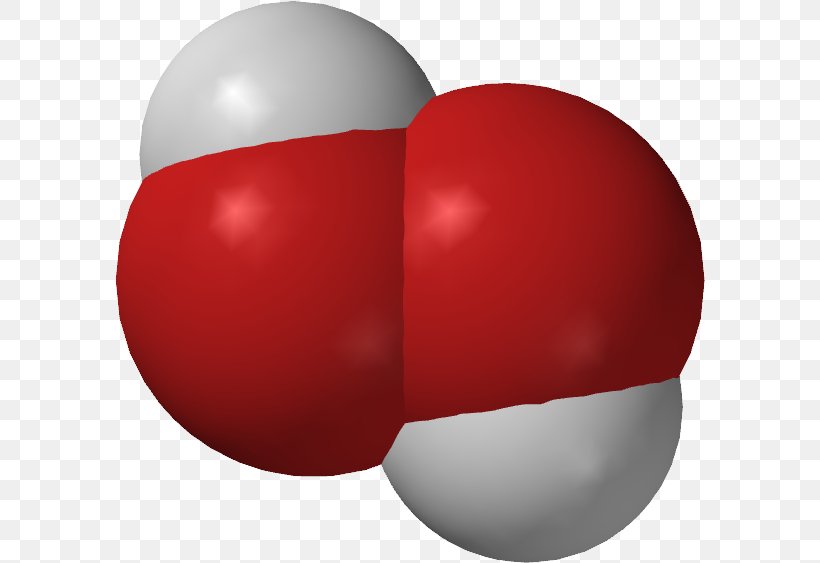 Hydrogen Peroxide Space-filling Model Molecular Model Molecule, PNG, 590x563px, Watercolor, Cartoon, Flower, Frame, Heart Download Free