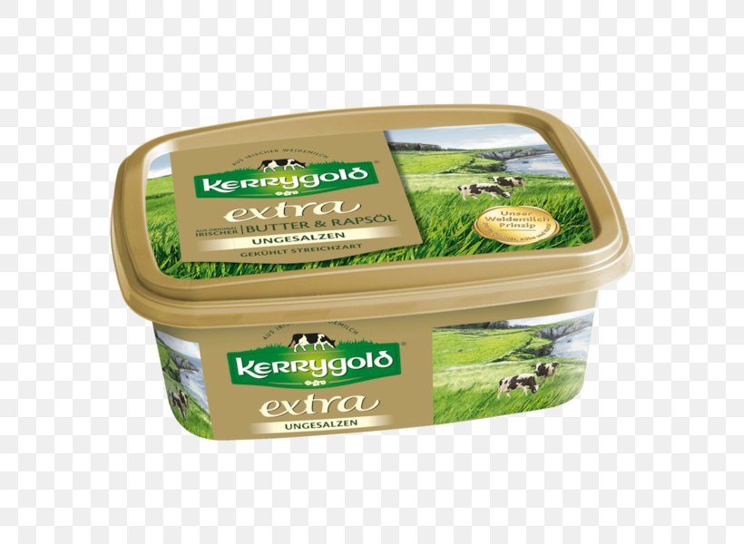 Kerrygold Extra Ungesalzen Butter Food Kerrygold Extra Gesalzen Mit Rapsöl, PNG, 600x600px, Kerrygold, Advertising, Brochure, Butter, Colza Oil Download Free