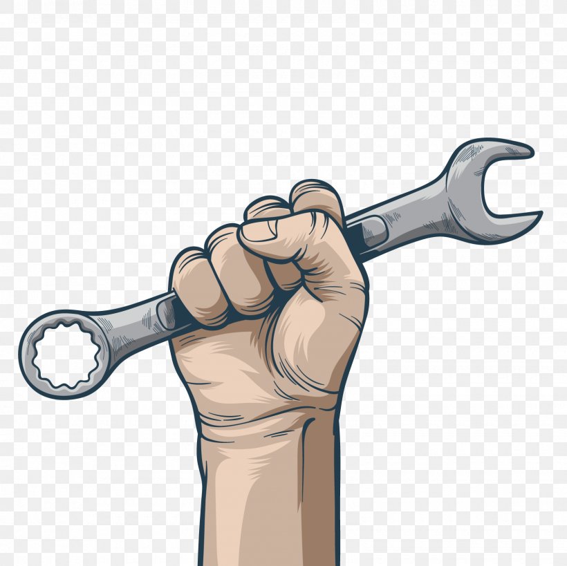 Euclidean Vector Wrench, PNG, 1600x1600px, Wrench, Arm, Finger, Force, Gradient Download Free