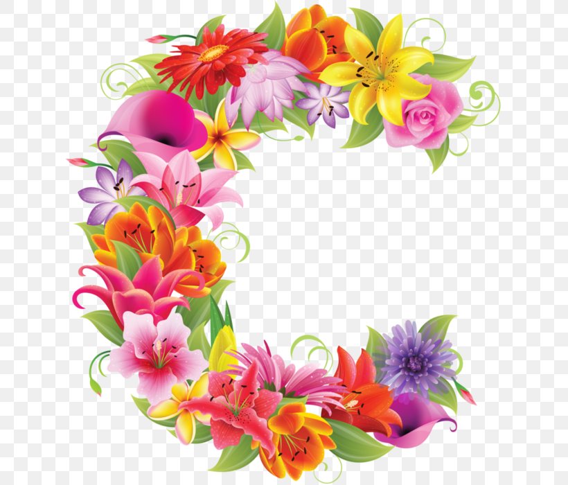 Floral Design Letter C Photography, PNG, 630x700px, Floral Design, Alphabet, Alstroemeriaceae, Cut Flowers, English Alphabet Download Free