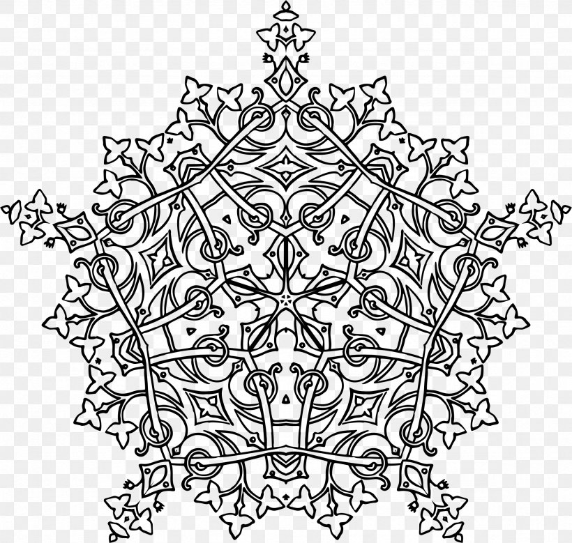 Coloring Book Geometry Drawing Clip Art, PNG, 2356x2240px, Coloring Book, Area, Art, Black, Black And White Download Free