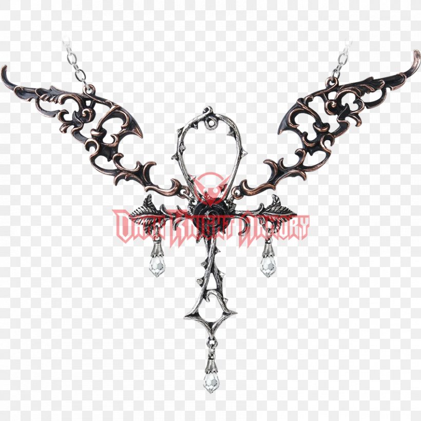 Necklace Earring Gothic Fashion Charms & Pendants Steampunk, PNG, 850x850px, Necklace, Alchemy Gothic, Bijou, Body Jewelry, Charms Pendants Download Free