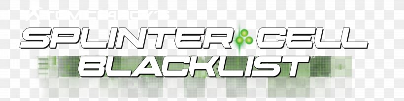 Tom Clancy's Splinter Cell: Blacklist Xbox 360 Logo Video Game Ubisoft, PNG, 4578x1153px, Xbox 360, Blacklist, Brand, Castlevania Lords Of Shadow, Computer Software Download Free