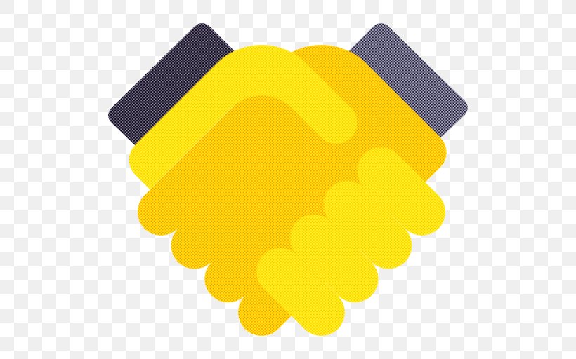 Yellow Font Design Meter, PNG, 512x512px, Yellow, Gesture, Hand, Handshake, Logo Download Free