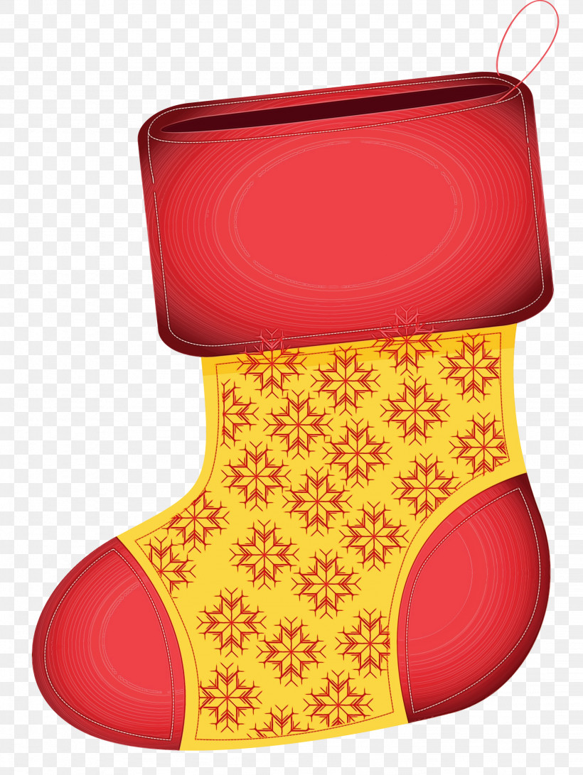 Christmas Stocking, PNG, 2253x3000px, Christmas Stocking, Christmas Decoration, Paint, Watercolor, Wet Ink Download Free