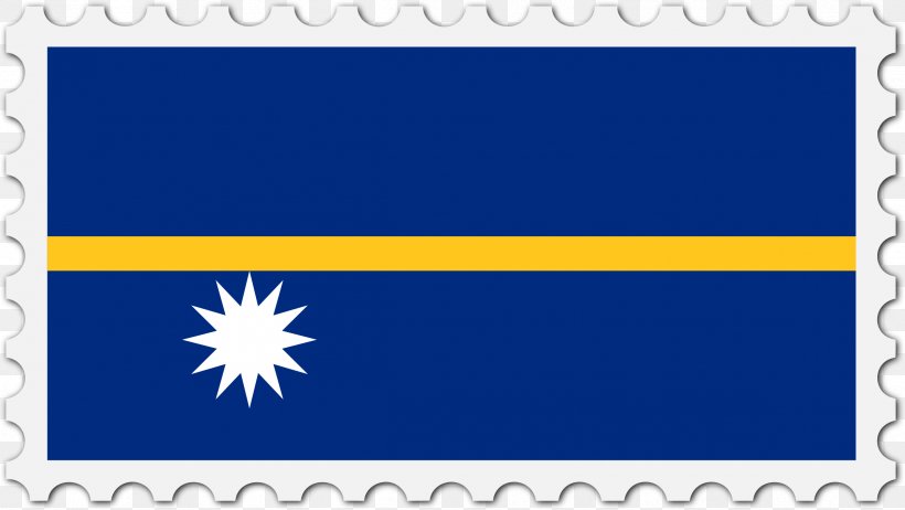 Flag Of Nauru Flag Of Nauru, PNG, 2396x1351px, Nauru, Area, Blue, Brand, Flag Download Free