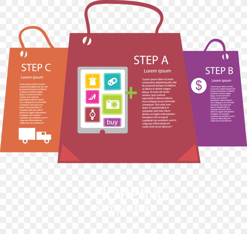 Infographic Shopping Bag Information, PNG, 1338x1268px, Infographic, Bag, Brand, Designer, Information Download Free