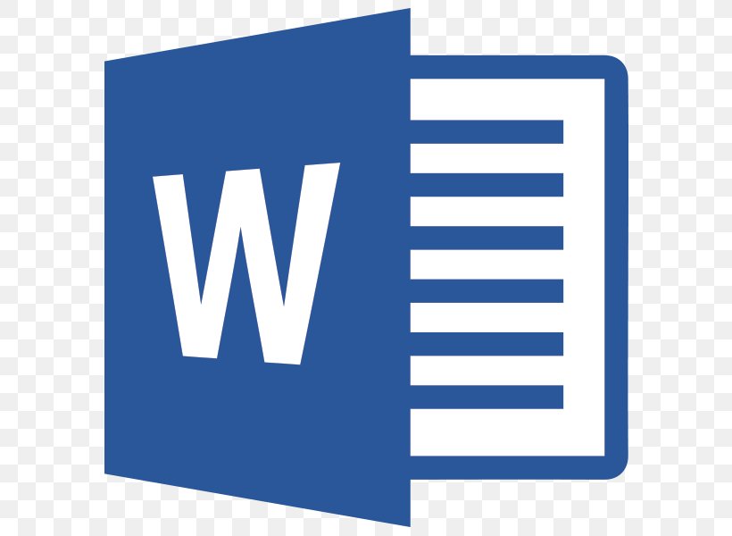 Microsoft Word Microsoft Excel Microsoft Office 2013, PNG, 600x600px, Microsoft Word, Area, Blue, Brand, Computer Software Download Free