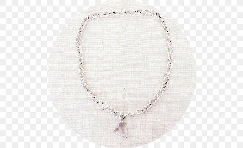Necklace Chain Silver, PNG, 500x500px, Necklace, Chain, Jewellery, Metal, Silver Download Free