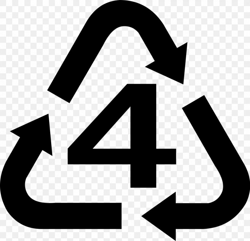 Polypropylene Plastic Recycling Recycling Symbol High-density Polyethylene, PNG, 1064x1024px, Polypropylene, Area, Black And White, Brand, Food Packaging Download Free
