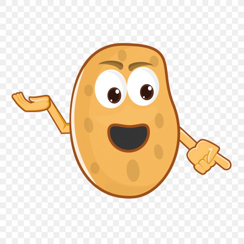 Baked Potato Cartoon Clip Art, PNG, 980x980px, Potato, Baked Potato, Baking, Cartoon, Food Download Free