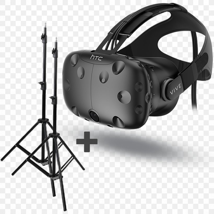 Oculus Rift HTC Vive PlayStation VR Head-mounted Display Virtual Reality, PNG, 1181x1181px, Oculus Rift, Black, Hardware, Headmounted Display, Htc Download Free