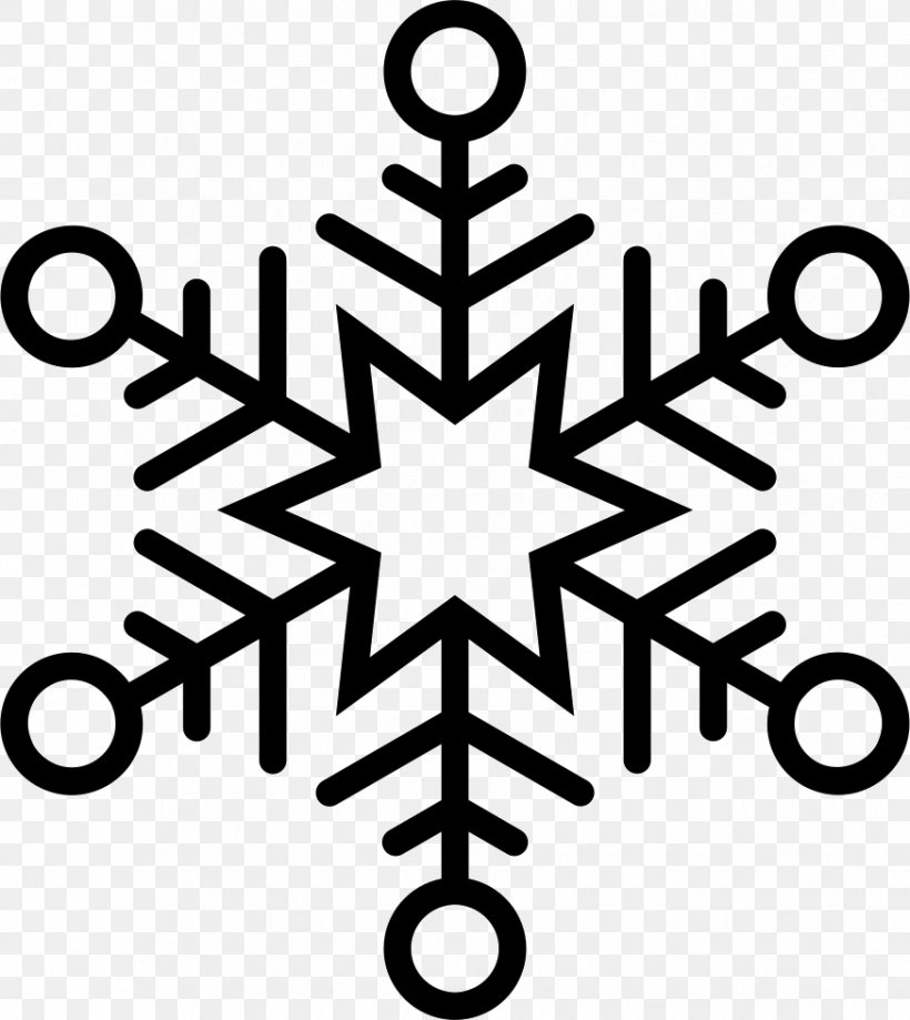Snowflake Outline Clip Art, PNG, 874x980px, Snowflake, Black And White, Ice, Outline, Point Download Free