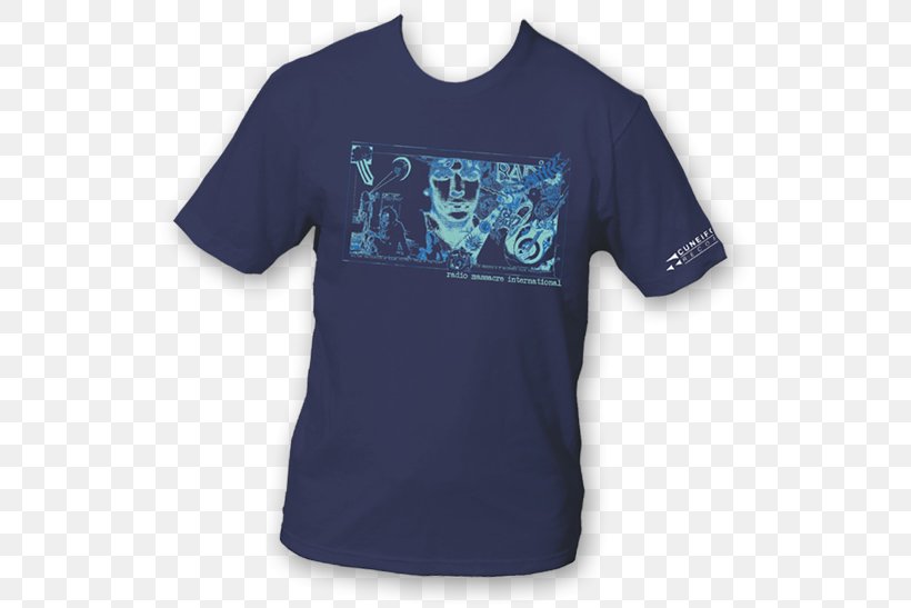 T-shirt Sleeve Logo Font, PNG, 537x547px, Tshirt, Active Shirt, Blue, Brand, Clothing Download Free