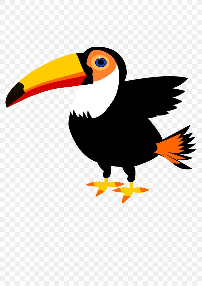 Toucan Bird Clip Art, PNG, 1697x2400px, Toucan, Beak, Bird, Drawing, Fauna Download Free