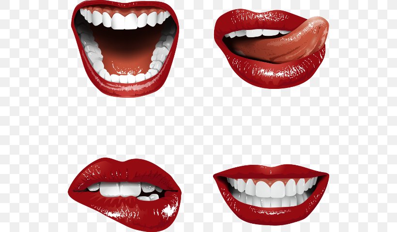 Clip Art Mouth Vector Graphics, PNG, 540x480px, Lip, Biting, Fang, Jaw, Lipstick Download Free