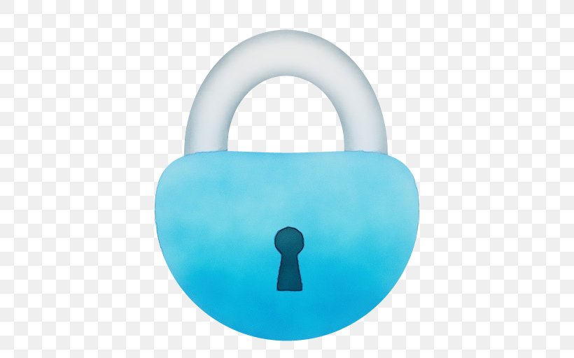 Padlock, PNG, 512x512px, Watercolor, Blue, Hardware Accessory, Lock, Padlock Download Free