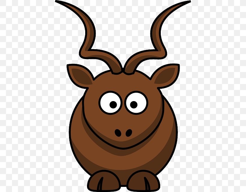 Pronghorn Antelope Clip Art Vector Graphics Kudu, PNG, 458x640px, Pronghorn, Animated Film, Antelope, Antler, Cartoon Download Free
