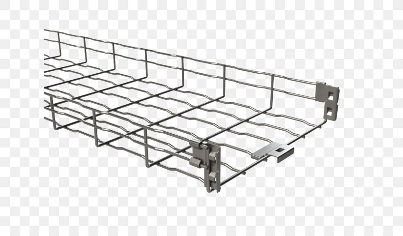 Cable Tray Wire Electricity Steel Galvanization, PNG, 640x480px, Cable Tray, Automotive Exterior, Cable Management, Electrical Cable, Electrical Engineering Download Free