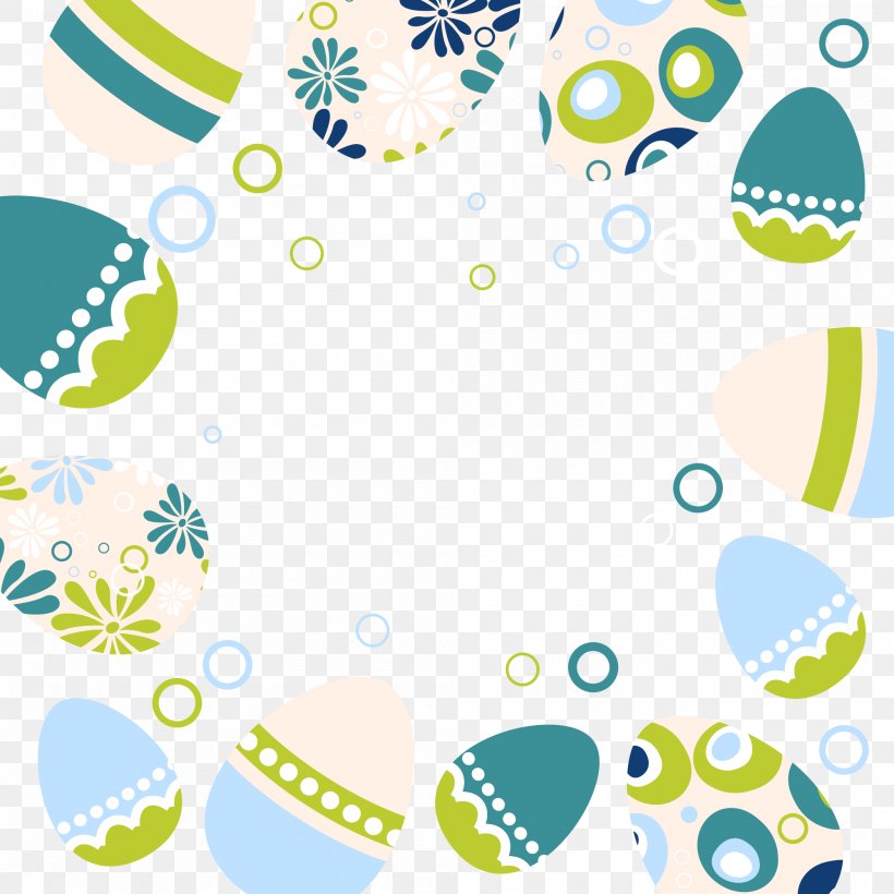 Easter Bunny Easter Egg Clip Art, PNG, 2000x2000px, Easter Bunny, Aqua, Area, Blue, Easter Download Free
