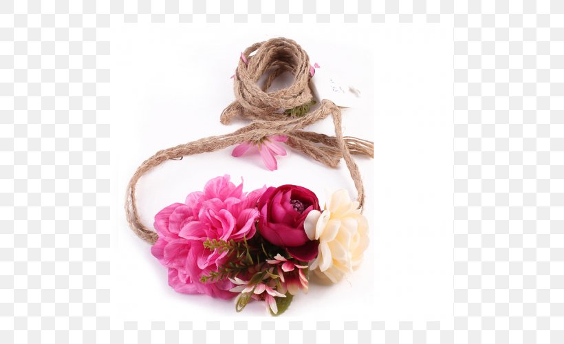 Headband Bride Flower Crown Wreath, PNG, 500x500px, Headband, Artificial Flower, Bohochic, Bride, Clothing Accessories Download Free