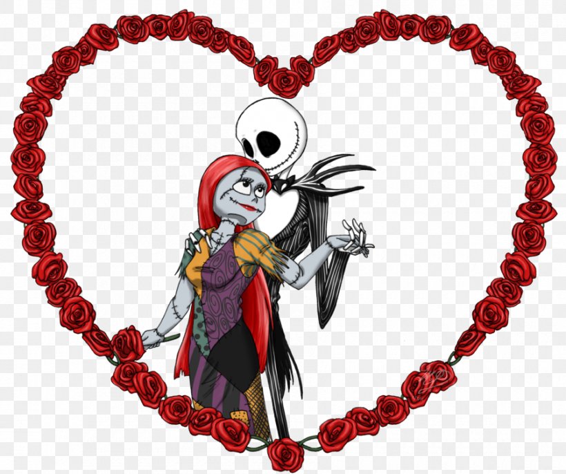 Jack Skellington The Nightmare Before Christmas: The Pumpkin King YouTube Valentine's Day, PNG, 900x753px, Watercolor, Cartoon, Flower, Frame, Heart Download Free
