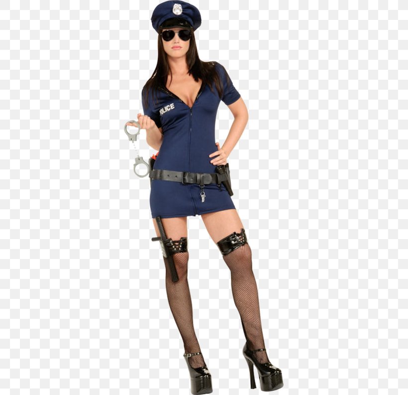 Police Officer Woman Costume Handcuffs, PNG, 500x793px, Watercolor, Cartoon,  Flower, Frame, Heart Download Free