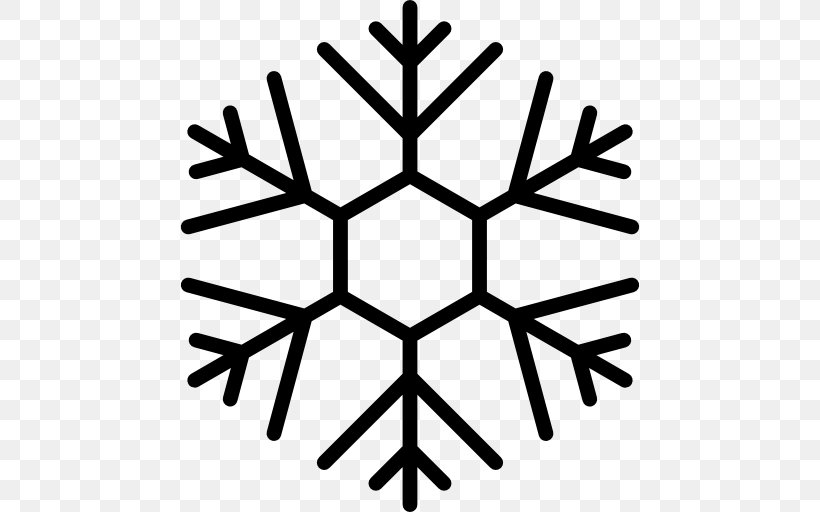 Snowflake Hexagon Line, PNG, 512x512px, Snowflake, Black And White, Hexagon, Leaf, Monochrome Photography Download Free
