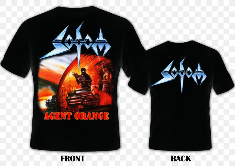 T-shirt Sleeve Sodom Clothing, PNG, 1600x1131px, Tshirt, Active Shirt, Agent Orange, Brand, Clothing Download Free