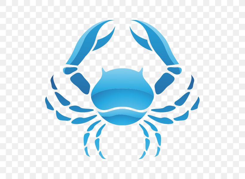 Chesapeake Blue Crab Cancer Astrological Sign Logo, PNG, 600x600px, Crab, Aqua, Astrological Sign, Astrology, Blue Download Free