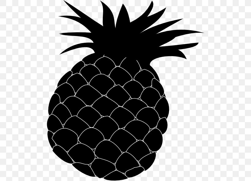 Cuisine Of Hawaii Pineapple Vegetarian Cuisine Clip Art, PNG, 516x593px, Cuisine Of Hawaii, Black And White, Flowering Plant, Food, Fruit Download Free