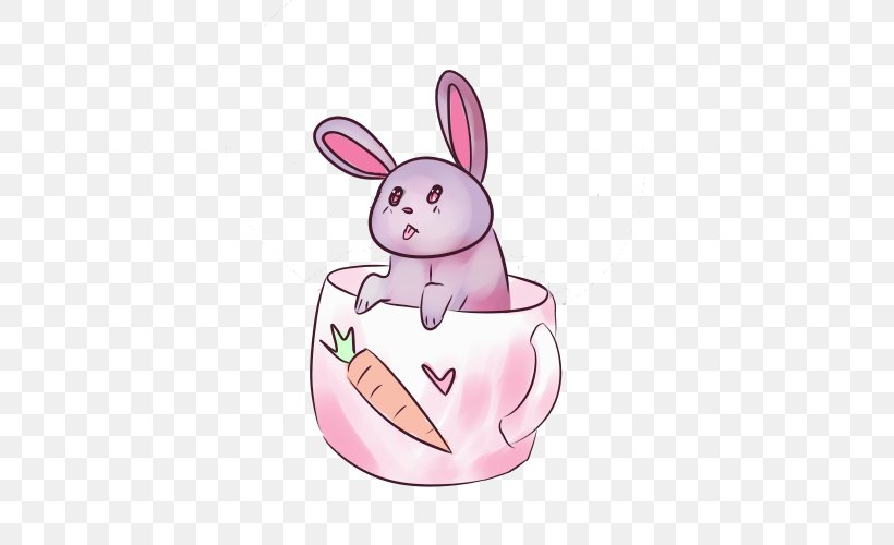 Domestic Rabbit Easter Bunny DeviantArt, PNG, 500x500px, Domestic Rabbit, Adoption, Art, Artist, Cartoon Download Free