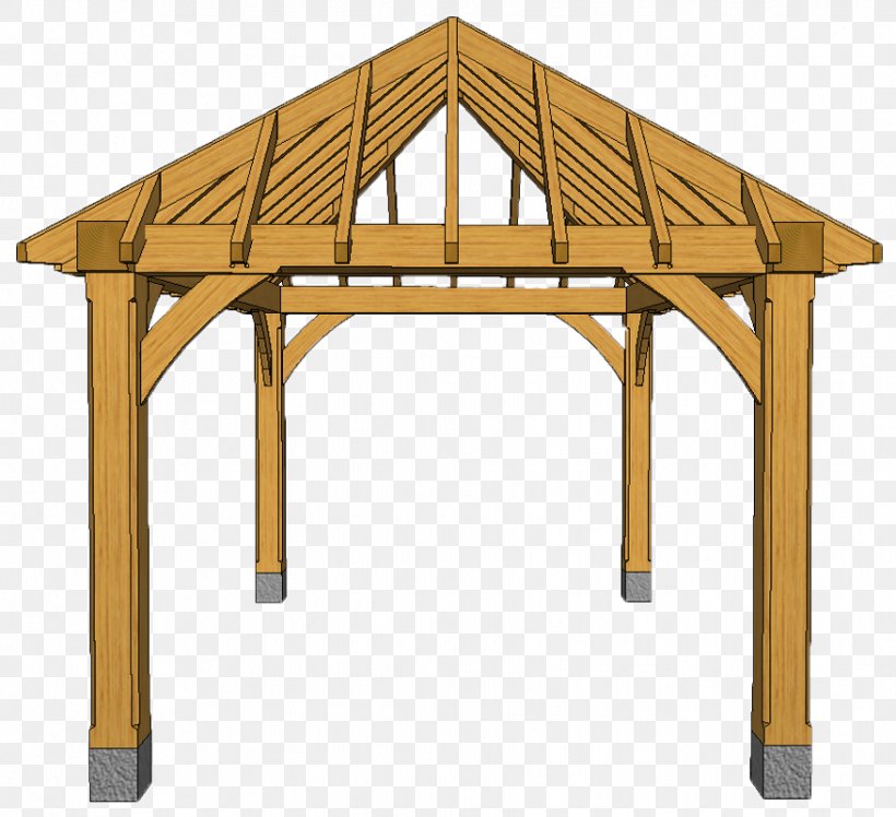 Gazebo Pergola Roof Timber Framing Garden, PNG, 877x800px, Gazebo, Backyard, Bent, Garden, Garden Furniture Download Free