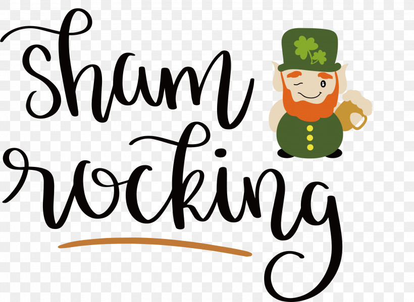 Sham Rocking Patricks Day Saint Patrick, PNG, 3000x2195px, Patricks Day, Behavior, Cartoon, Character, Happiness Download Free