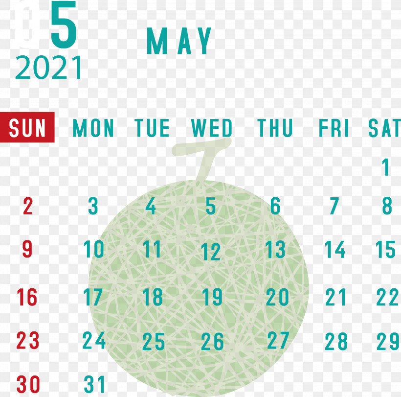 May 2021 Printable Calendar May 2021 Calendar, PNG, 3000x2968px, May 2021 Printable Calendar, Aqua M, Diagram, Geometry, Green Download Free