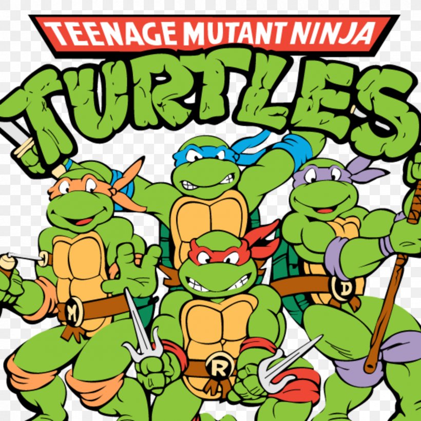Teenage Mutant Ninja Turtles Clip Art Vertebrate Illustration, PNG, 1200x1200px, Teenage Mutant Ninja Turtles, Area, Artwork, Cartoon, Fiction Download Free