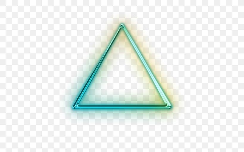 Triangle Light Arrow, PNG, 512x512px, Triangle, Icon Design, Light, Neon, Rectangle Download Free